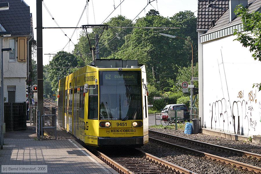 Straßenbahn Bonn - 9451
/ Bild: bonn9451_e0020894.jpg