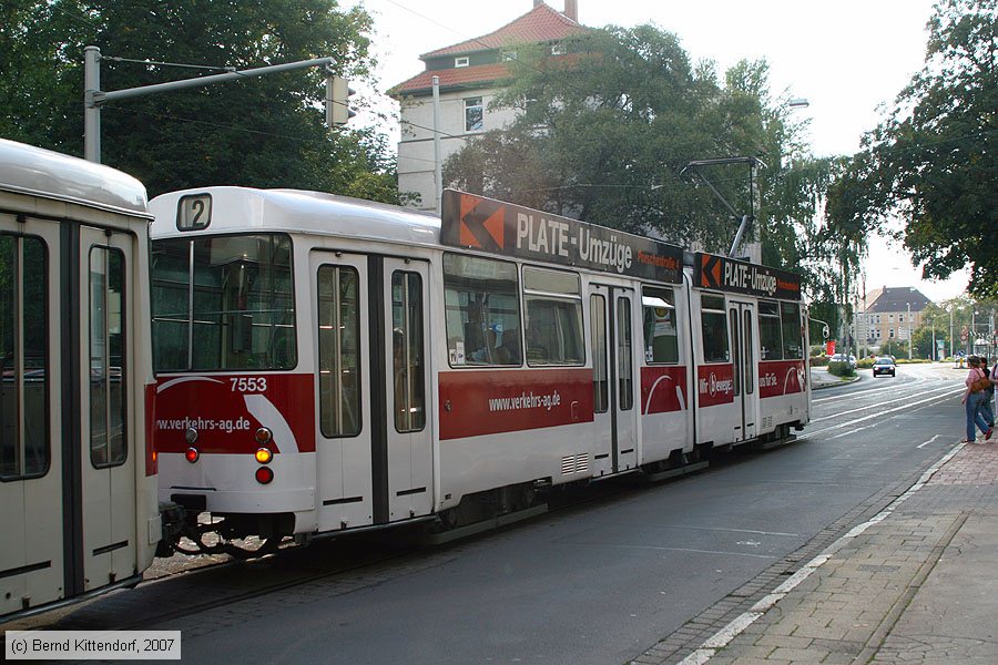 Braunschweig - Straßenbahn - 7553
/ Bild: braunschweig7553_bk0708240206.jpg