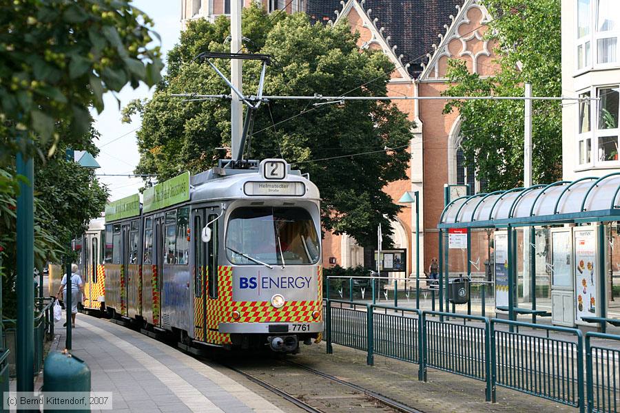 Braunschweig - Straßenbahn - 7761
/ Bild: braunschweig7761_bk0708240194.jpg Braunschweig - Straßenbahn - 7761
/ Bild: braunschweig7761_bk0708240194.jpg