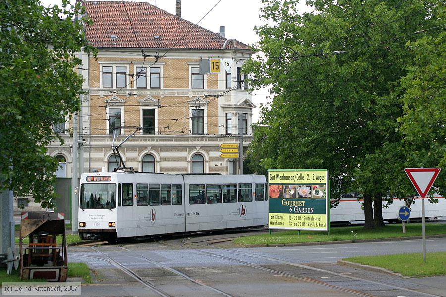 Braunschweig - Straßenbahn - 8153
/ Bild: braunschweig8153_bk0708030027.jpg