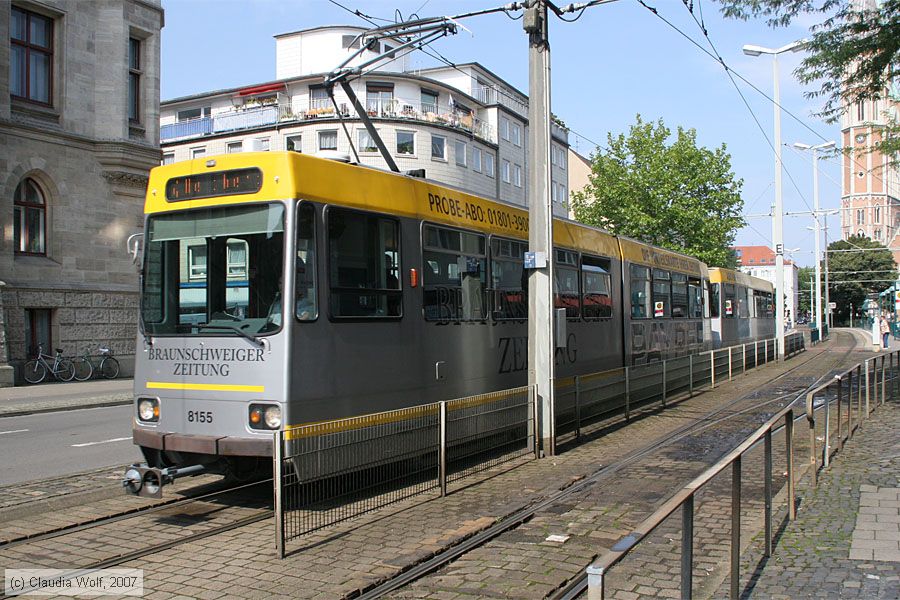 Braunschweig - Straßenbahn - 8155
/ Bild: braunschweig8155_cw0708240062.jpg
