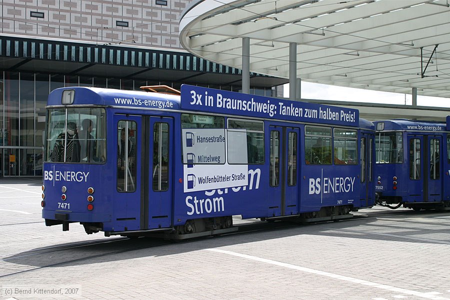 Braunschweig - Straßenbahn - 7471
/ Bild: braunschweig7471_bk0708030010.jpg