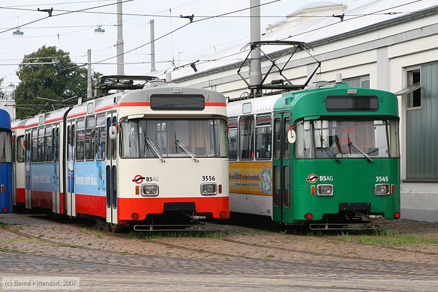 Bremen - Straßenbahn - 3556
/ Bild: bremen3556_bk0708250173.jpg Bremen - Straßenbahn - 3556
/ Bild: bremen3556_bk0708250173.jpg