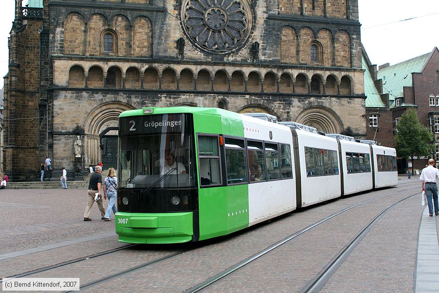 Bremen - Straßenbahn - 3007
/ Bild: bremen3007_bk0708250126.jpg