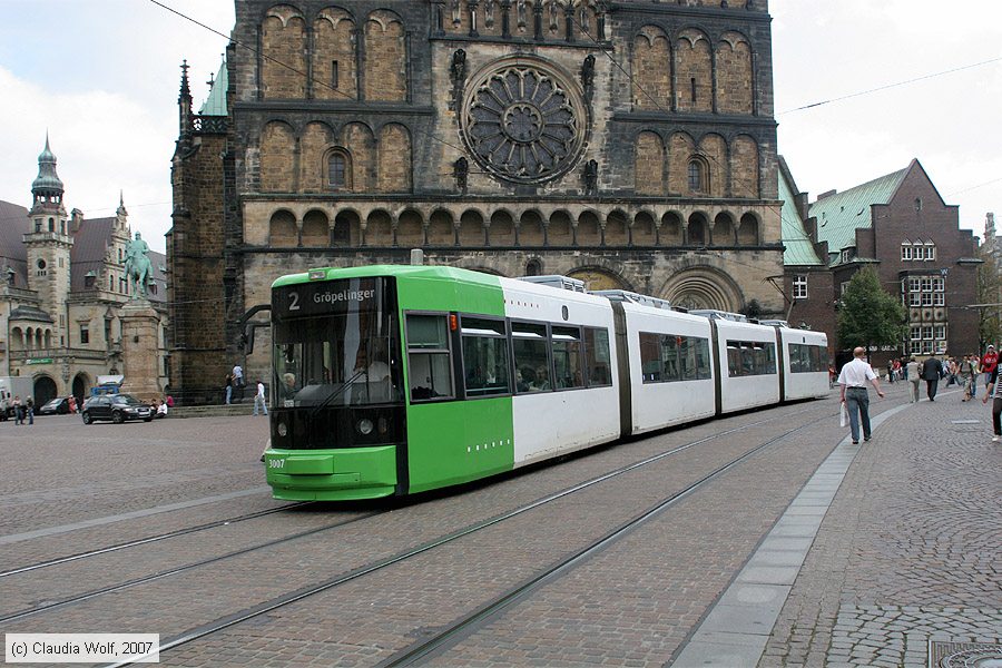 Bremen - Straßenbahn - 3007
/ Bild: bremen3007_cw0708250154.jpg