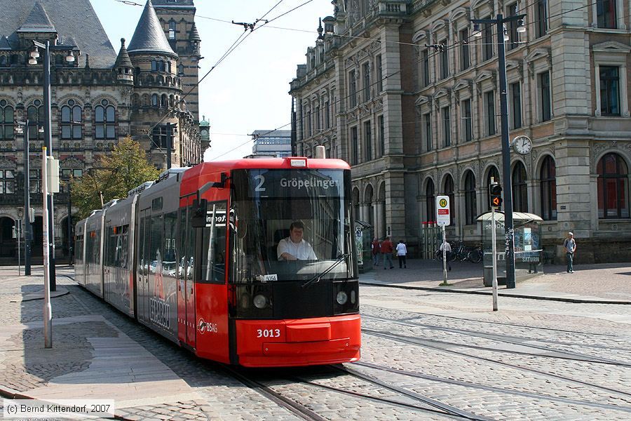 Bremen - Straßenbahn - 3013
/ Bild: bremen3013_bk0708250106.jpg
