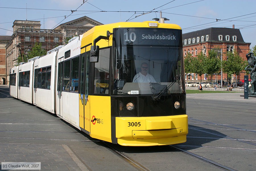 Bremen - Straßenbahn - 3005
/ Bild: bremen3005_cw0708250119.jpg Bremen - Straßenbahn - 3005
/ Bild: bremen3005_cw0708250119.jpg