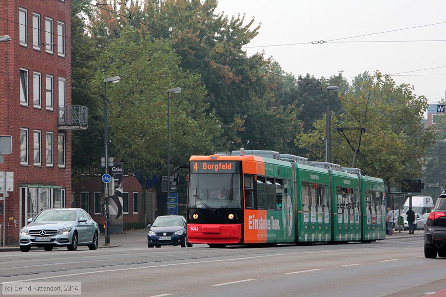 Bremen - Straßenbahn - 3042
/ Bild: bremen3042_bk1409060049.jpg Bremen - Straßenbahn - 3042
/ Bild: bremen3042_bk1409060049.jpg