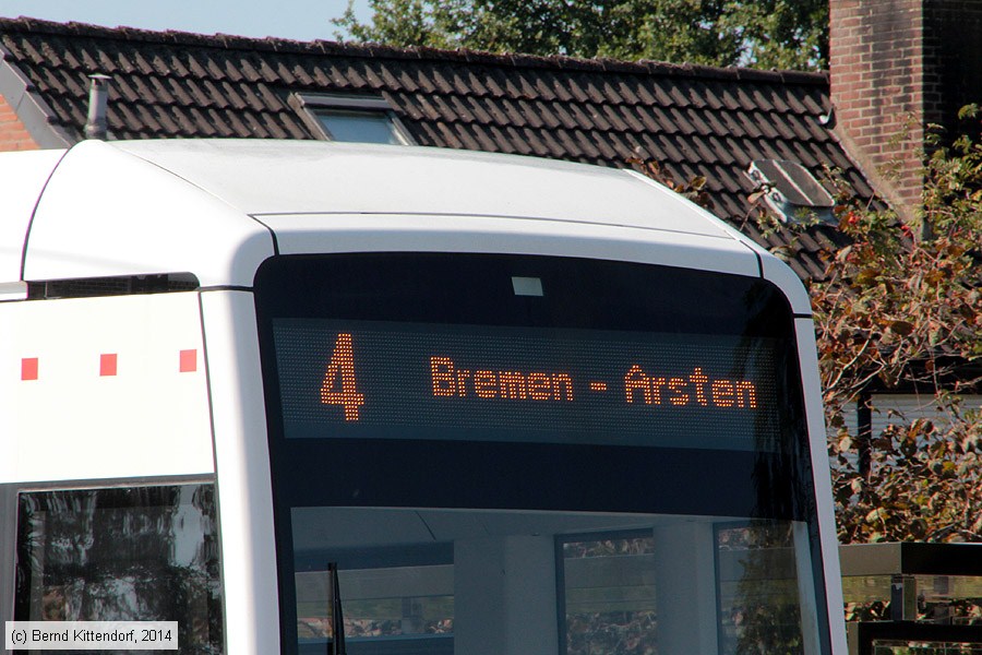 Bremen - Straßenbahn - 3114
/ Bild: bremen3114_bk1409040016.jpg