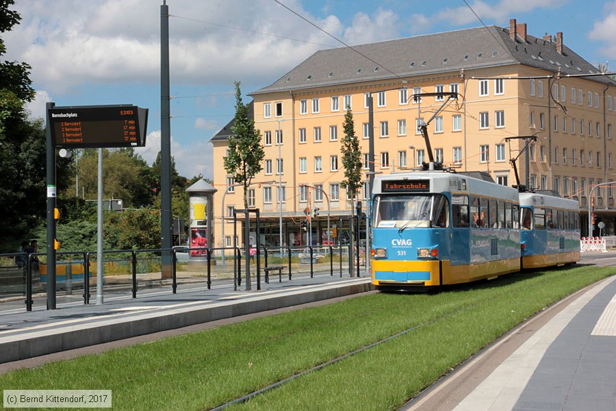 Stra&szlig;enbahn Chemnitz - 531
/ Bild: chemnitz531_bk1708090113.jpg