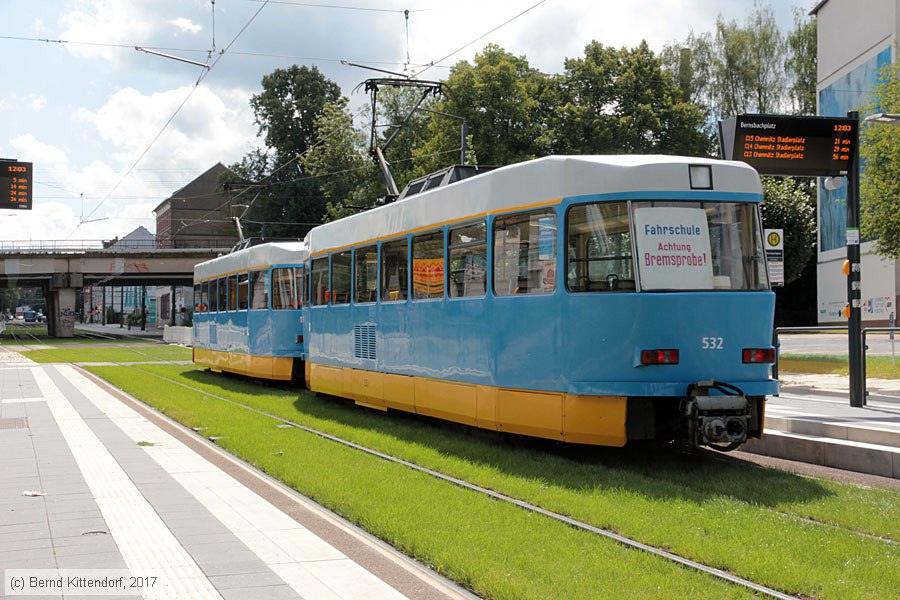 Stra&szlig;enbahn Chemnitz - 532
/ Bild: chemnitz532_bk1708090117.jpg