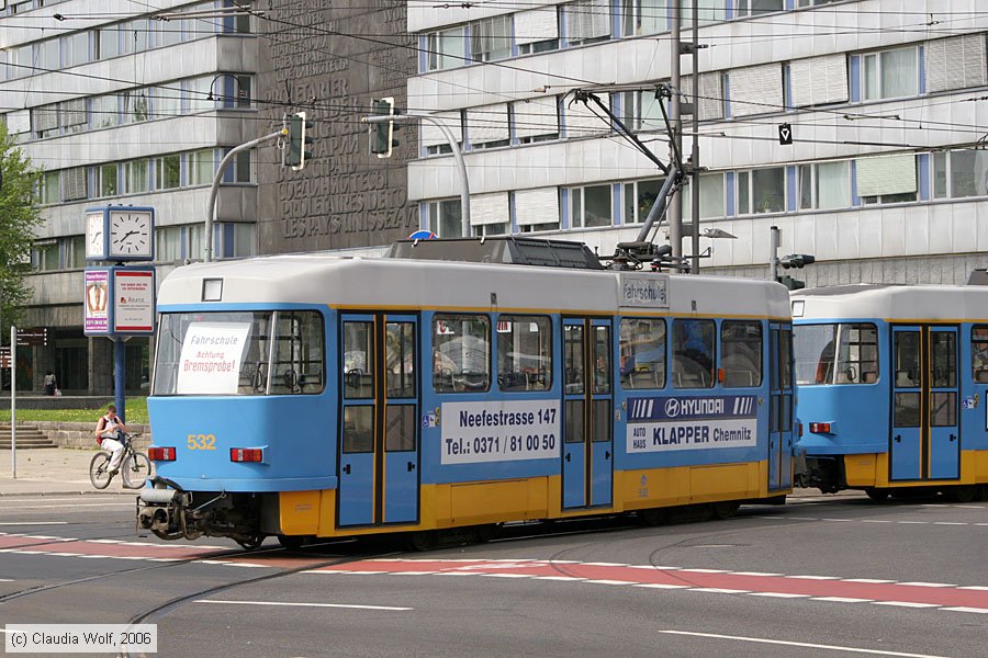 Stra&szlig;enbahn Chemnitz - 532
/ Bild: chemnitz532_cw0605110067.jpg