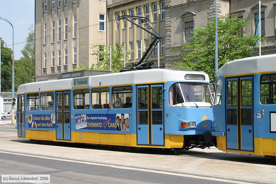 Straßenbahn Chemnitz - 526
/ Bild: chemnitz526_bk0605120127.jpg