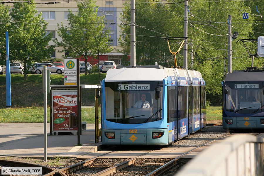 Straßenbahn Chemnitz - 602
/ Bild: chemnitz602_cw0605110150.jpg