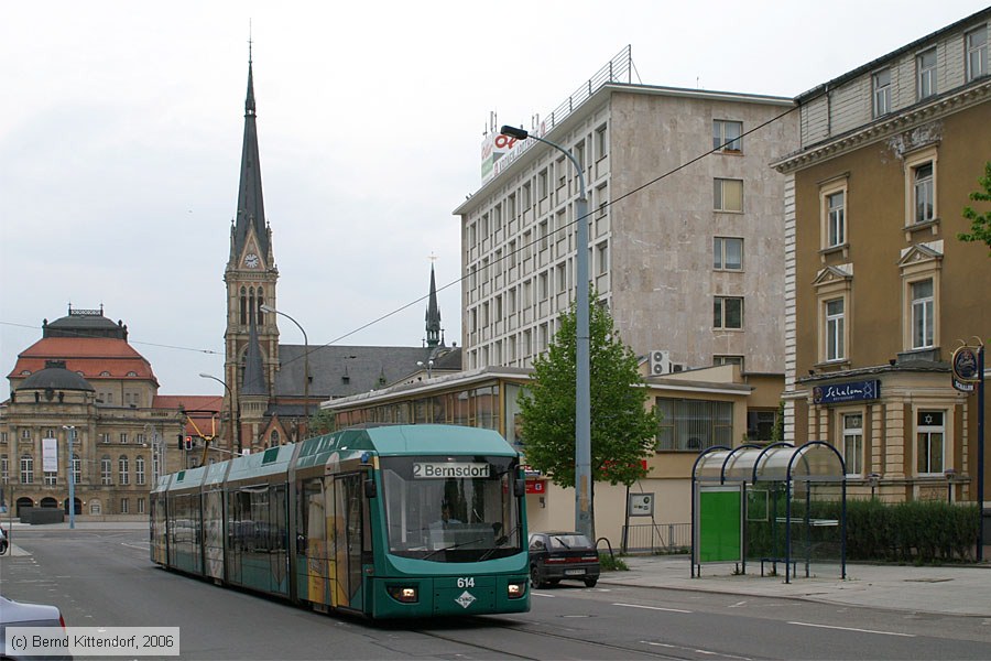 Straßenbahn Chemnitz - 614
/ Bild: chemnitz614_bk0605130003.jpg