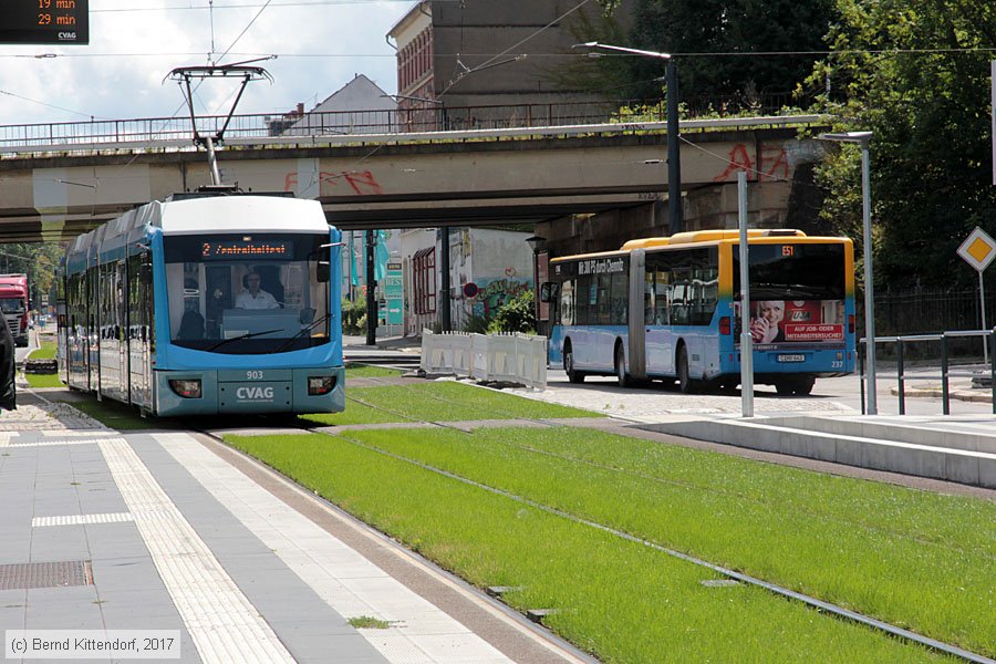 Stra&szlig;enbahn Chemnitz - 903
/ Bild: chemnitz903_bk1708090125.jpg