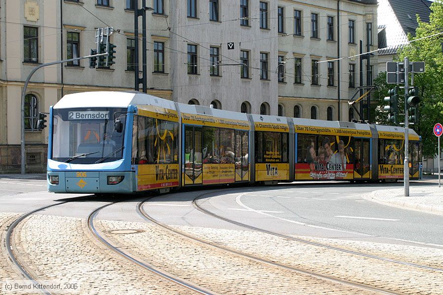 Stra&szlig;enbahn Chemnitz - 906
/ Bild: chemnitz906_bk0605110060.jpg