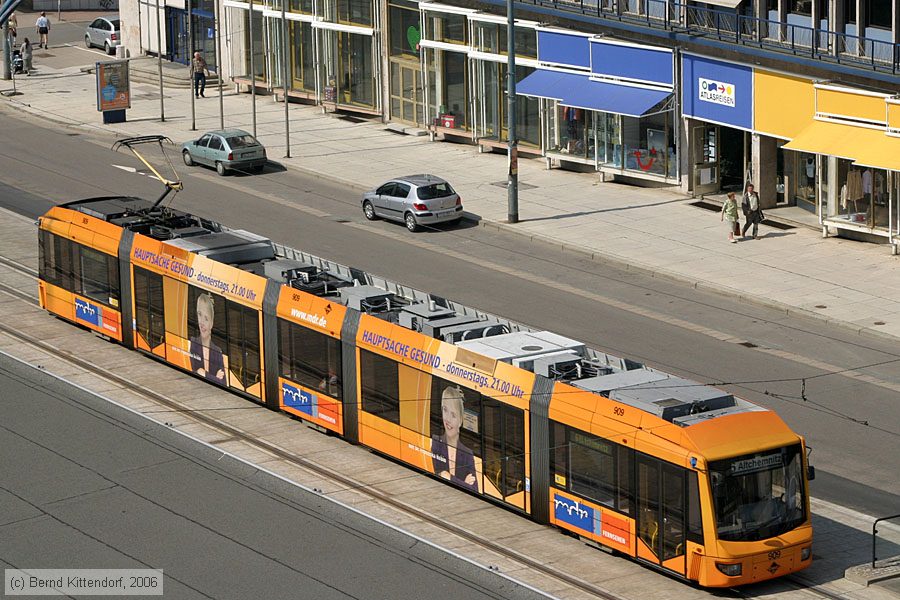 Stra&szlig;enbahn Chemnitz - 909
/ Bild: chemnitz909_bk0605120049.jpg