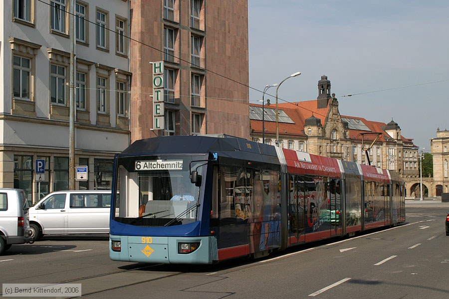 Stra&szlig;enbahn Chemnitz - 910
/ Bild: chemnitz910_bk0605150006.jpg