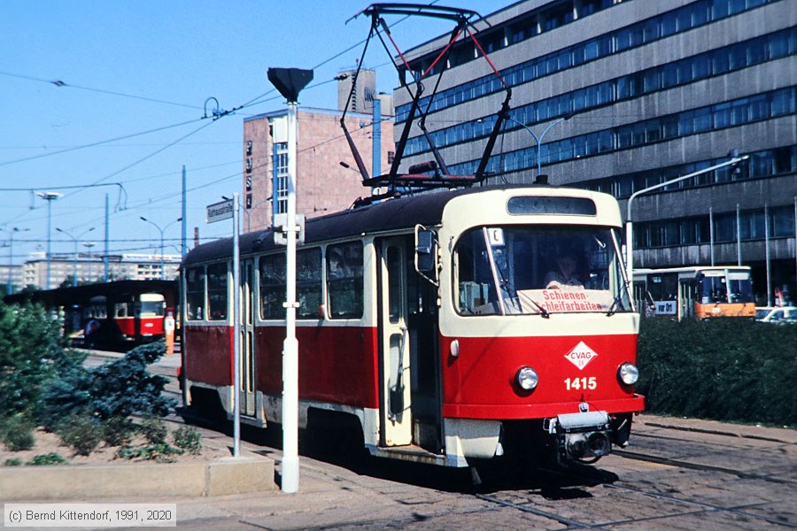 Straßenbahn Chemnitz - 1415
/ Bild: chemnitz1415_bd128120a.jpg Straßenbahn Chemnitz - 1415
/ Bild: chemnitz1415_bd128120a.jpg