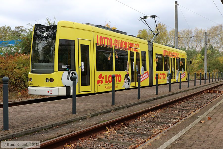 Straßenbahn Dessau - 303
/ Bild: dessau303_bk1810250025.jpg