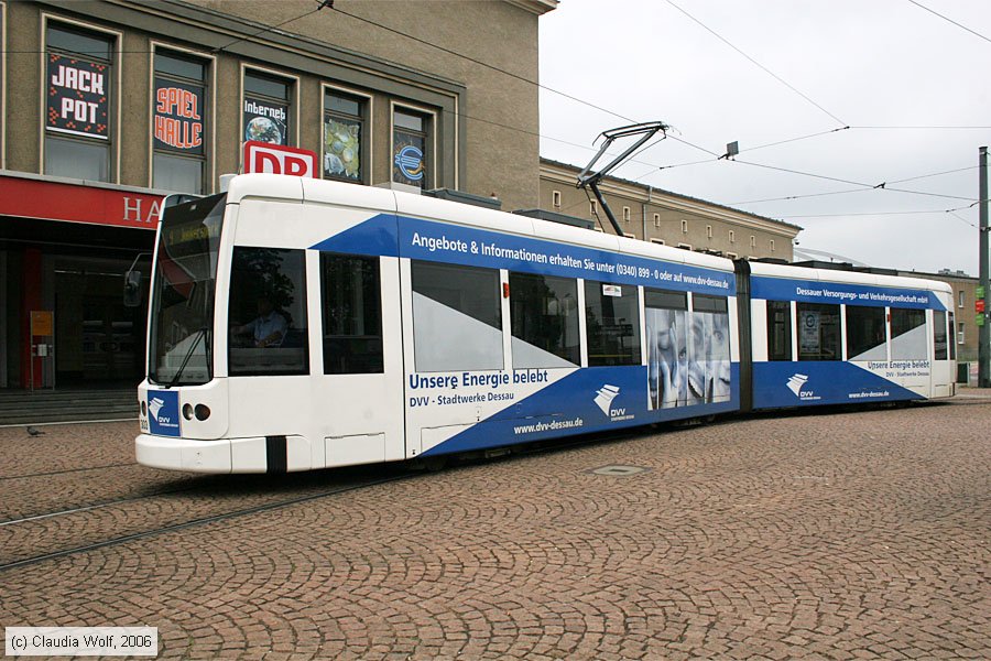 Straßenbahn Dessau - 303
/ Bild: dessau303_cw0605140048.jpg