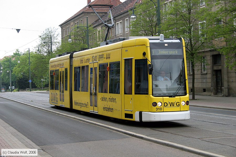 Straßenbahn Dessau - 310
/ Bild: dessau310_cw0605140063.jpg