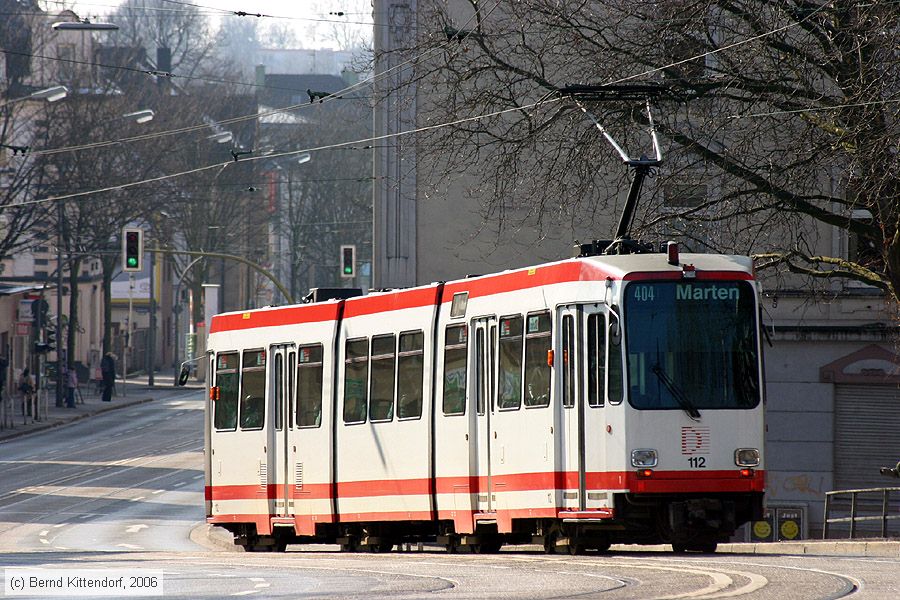 Stra&szlig;enbahn Dortmund - 112
/ Bild: dortmund112_bk0603130173.jpg