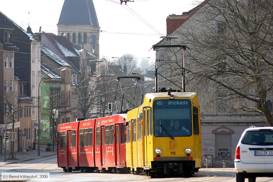 Stra&szlig;enbahn Dortmund - 115
/ Bild: dortmund115_bk0603130166.jpg