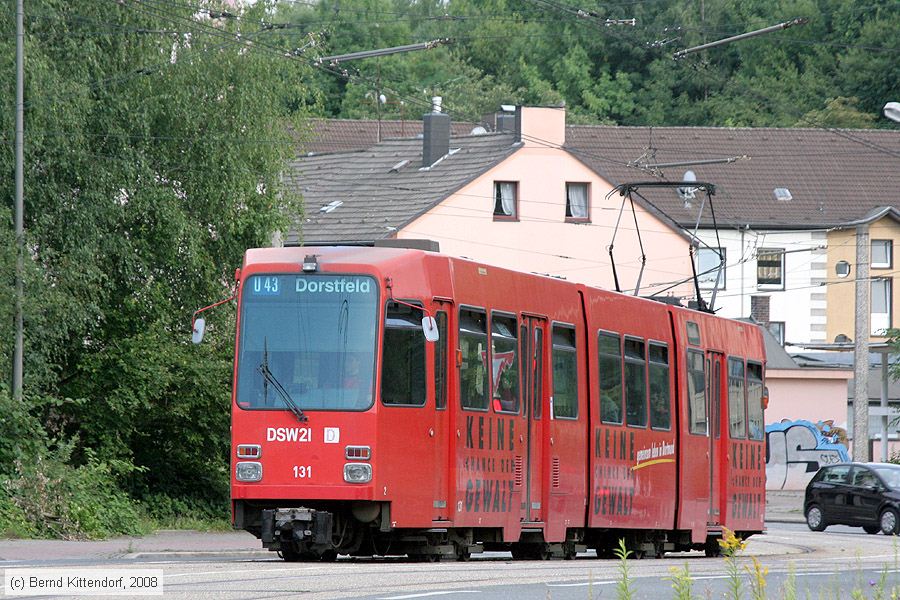 Straßenbahn Dortmund - 131
/ Bild: dortmund131_bk0808110222.jpg Straßenbahn Dortmund - 131
/ Bild: dortmund131_bk0808110222.jpg