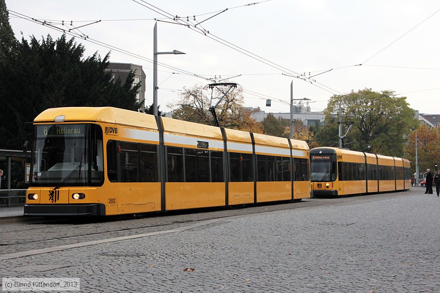 Stra&szlig;enbahn Dresden - 2502
/ Bild: dresden2502_bk1310160090.jpg