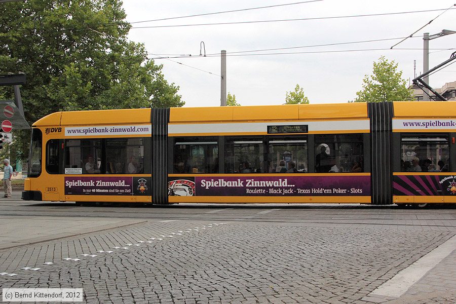 Stra&szlig;enbahn Dresden - 2513
/ Bild: dresden2513_bk1208160135.jpg