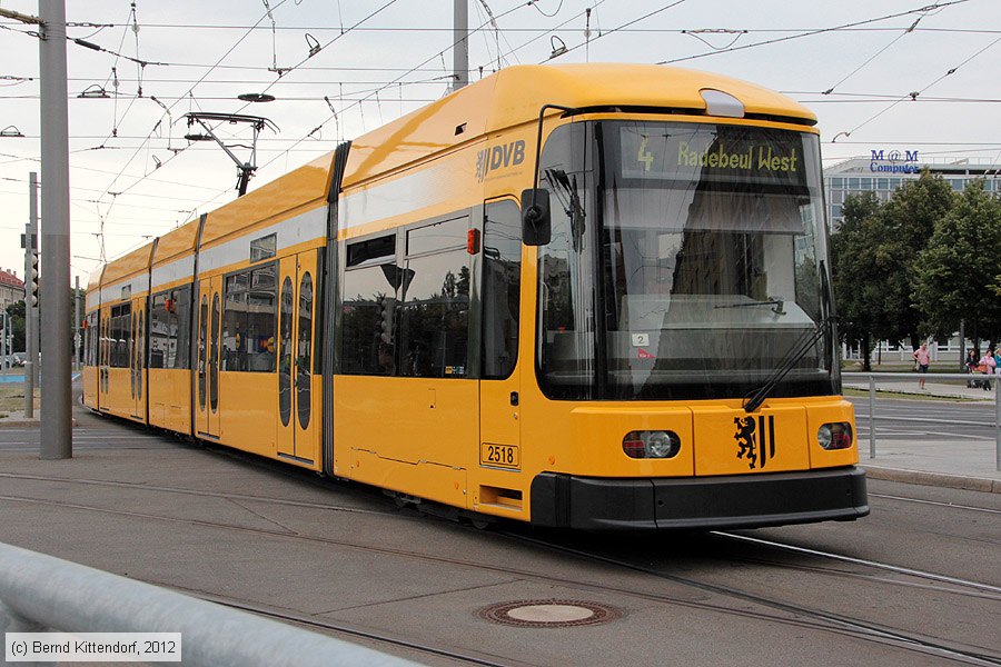 Stra&szlig;enbahn Dresden - 2518
/ Bild: dresden2518_bk1208160099.jpg
