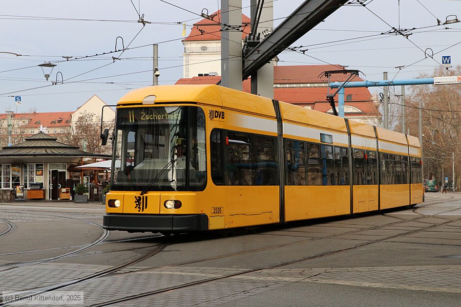 Straßenbahn Dresden - 2526
/ Bild: dresden2526_bk2501300014.jpg