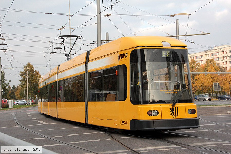 Straßenbahn Dresden - 2531
/ Bild: dresden2531_bk1310160100.jpg