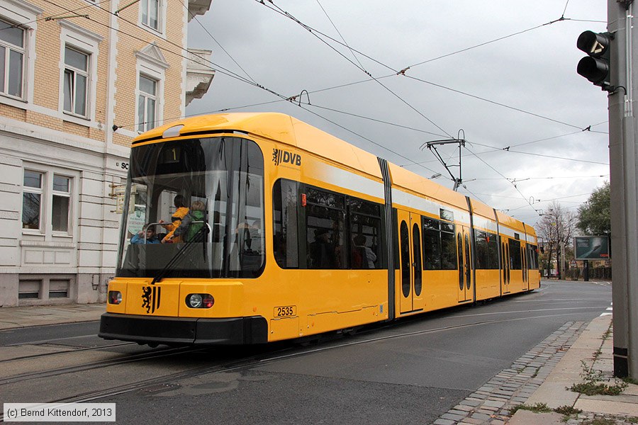 Straßenbahn Dresden - 2535
/ Bild: dresden2535_bk1310180083.jpg