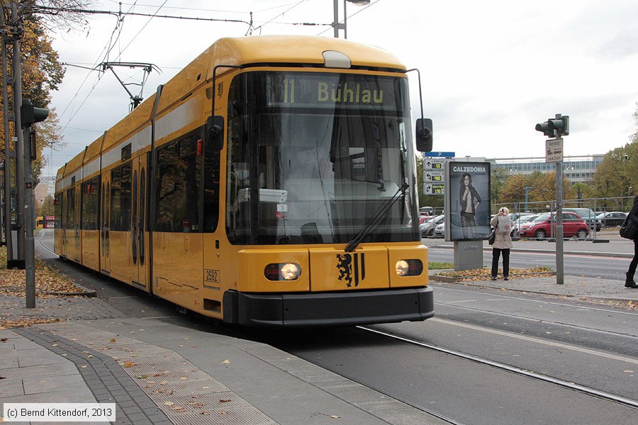 Straßenbahn Dresden - 2592
/ Bild: dresden2592_bk1310180013.jpg