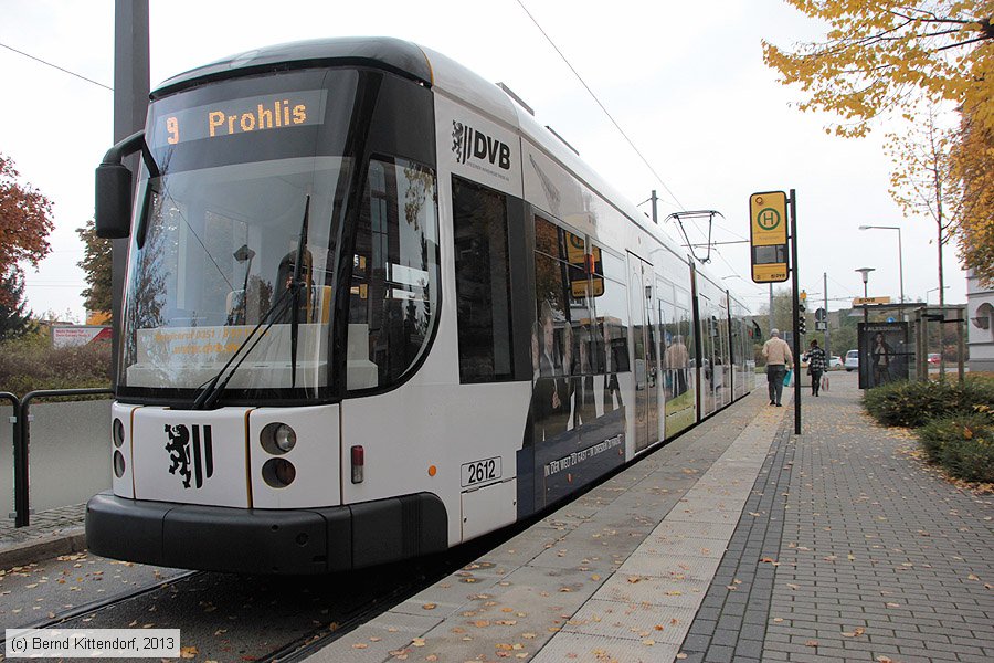 Straßenbahn Dresden - 2612
/ Bild: dresden2612_bk1310160006.jpg