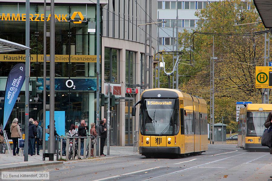 Straßenbahn Dresden - 2613
/ Bild: dresden2613_bk1310180015.jpg