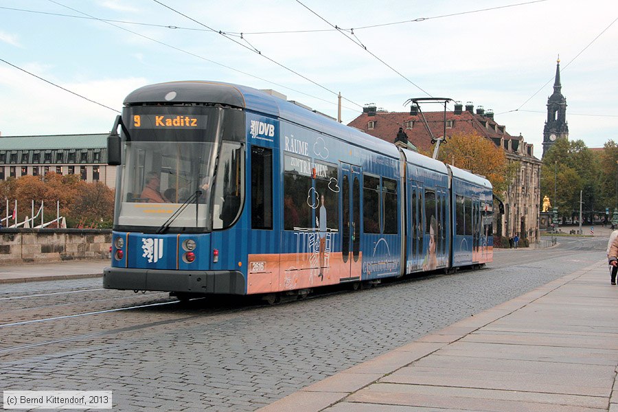 Straßenbahn Dresden - 2616
/ Bild: dresden2616_bk1310140074.jpg