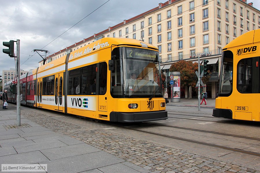 Straßenbahn Dresden - 2701
/ Bild: dresden2701_bk1310140135.jpg
