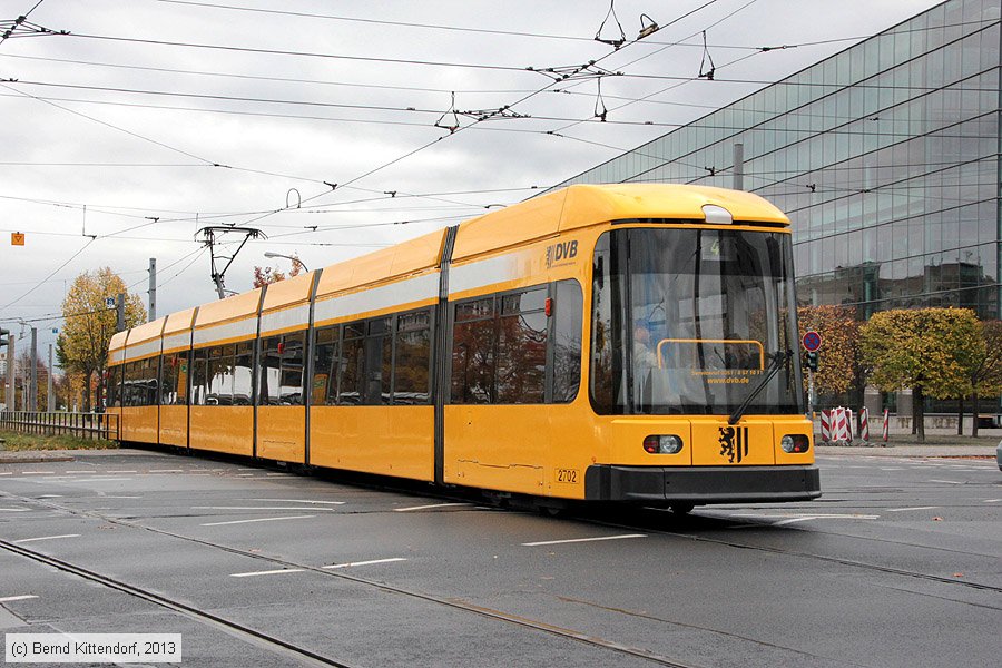 Straßenbahn Dresden - 2702
/ Bild: dresden2702_bk1310180128.jpg