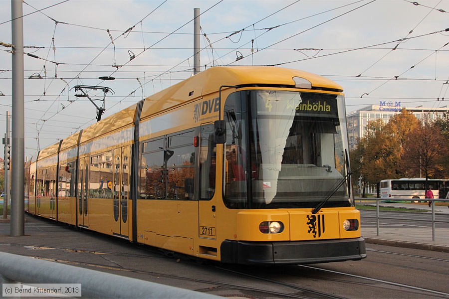 Straßenbahn Dresden - 2711
/ Bild: dresden2711_bk1310160134.jpg