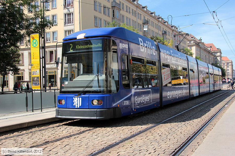 Straßenbahn Dresden - 2720
/ Bild: dresden2720_bk1208180122.jpg