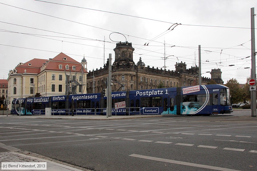 Straßenbahn Dresden - 2719
/ Bild: dresden2719_bk1310180051.jpg