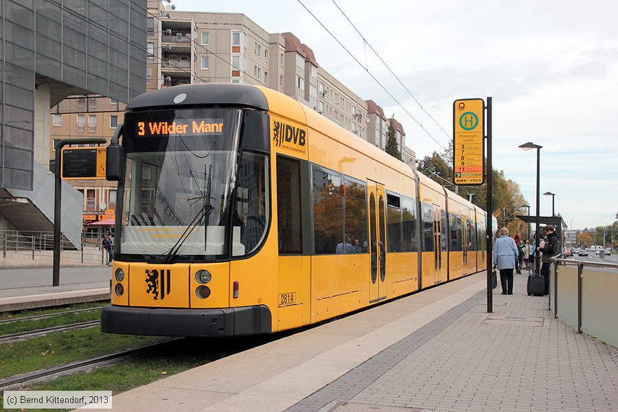 Stra&szlig;enbahn Dresden - 2814
/ Bild: dresden2814_bk1310140022.jpg