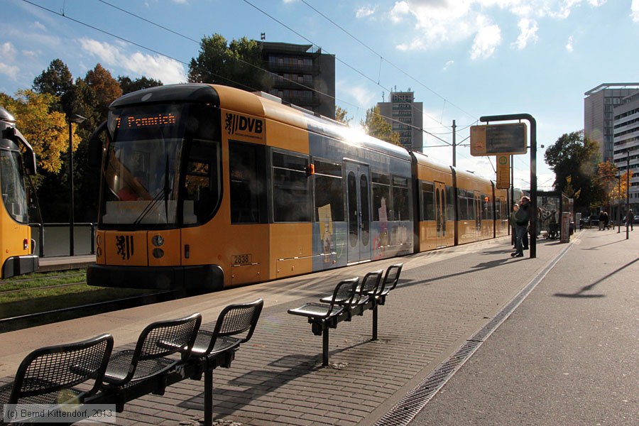 Straßenbahn Dresden - 2838
/ Bild: dresden2838_bk1310130014.jpg