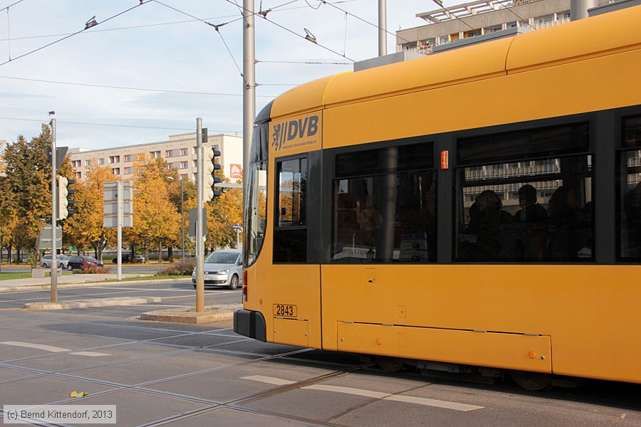 Stra&szlig;enbahn Dresden - 2843
/ Bild: dresden2843_bk1310140302.jpg