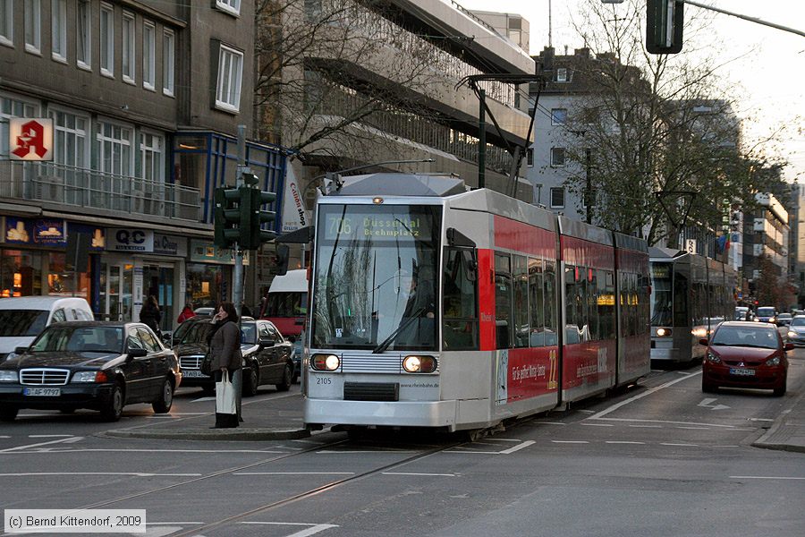 Düsseldorf - Straßenbahn - 2105
/ Bild: duesseldorf2105_bk0911260377.jpg