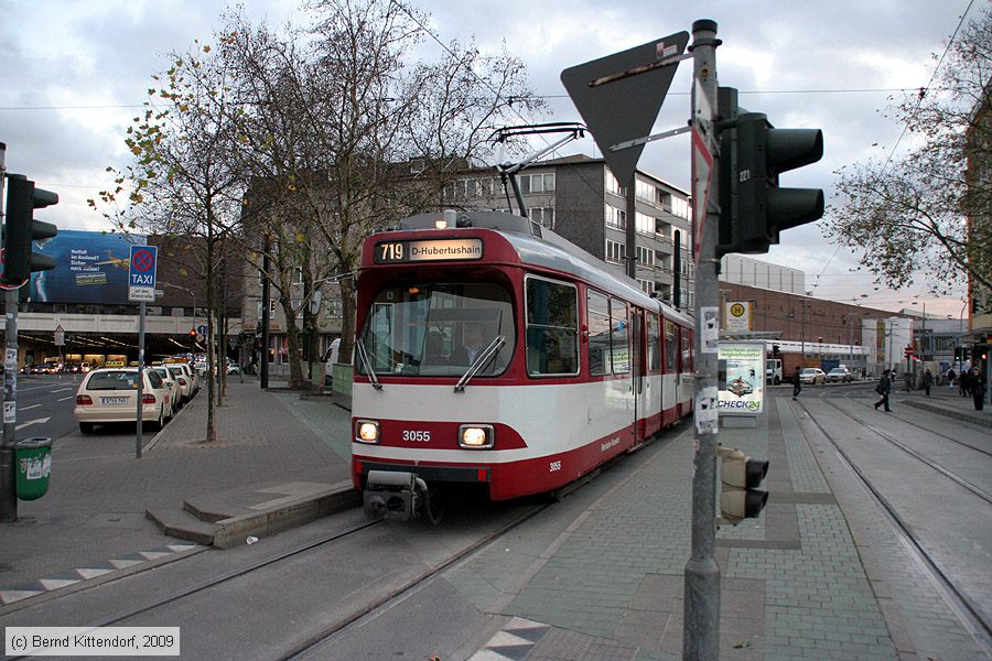 D&uuml;sseldorf - Stra&szlig;enbahn - 3055
/ Bild: duesseldorf3055_bk0911260426.jpg